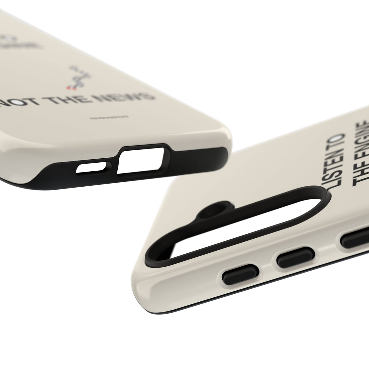 Listen To The Engine, Not The News — Samsung Galaxy Tough Case