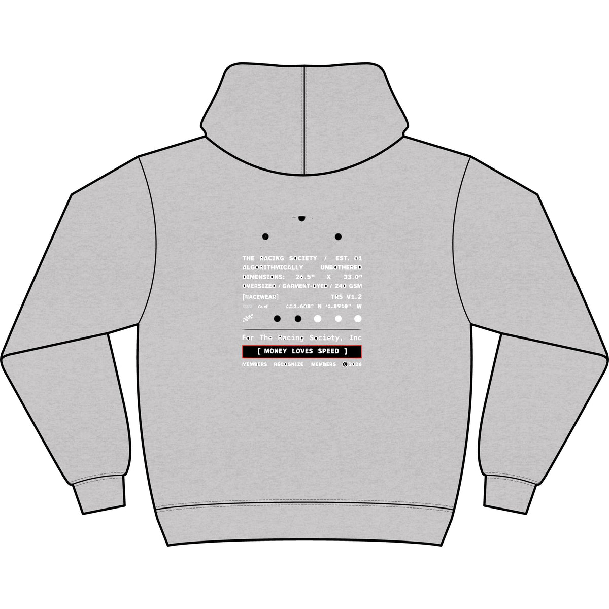 Money Loves Speed — Box Hoodie