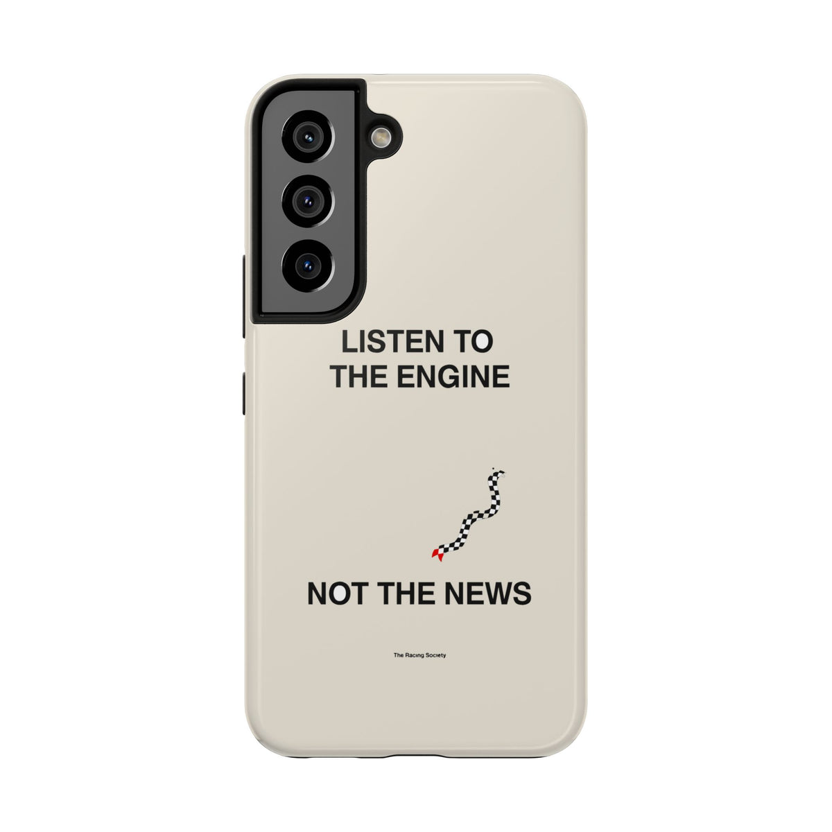Listen To The Engine, Not The News — iPhone Tough Case