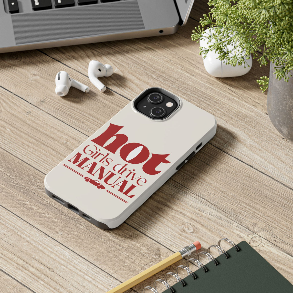 Hot Girls Drive Manual — iPhone Tough Case