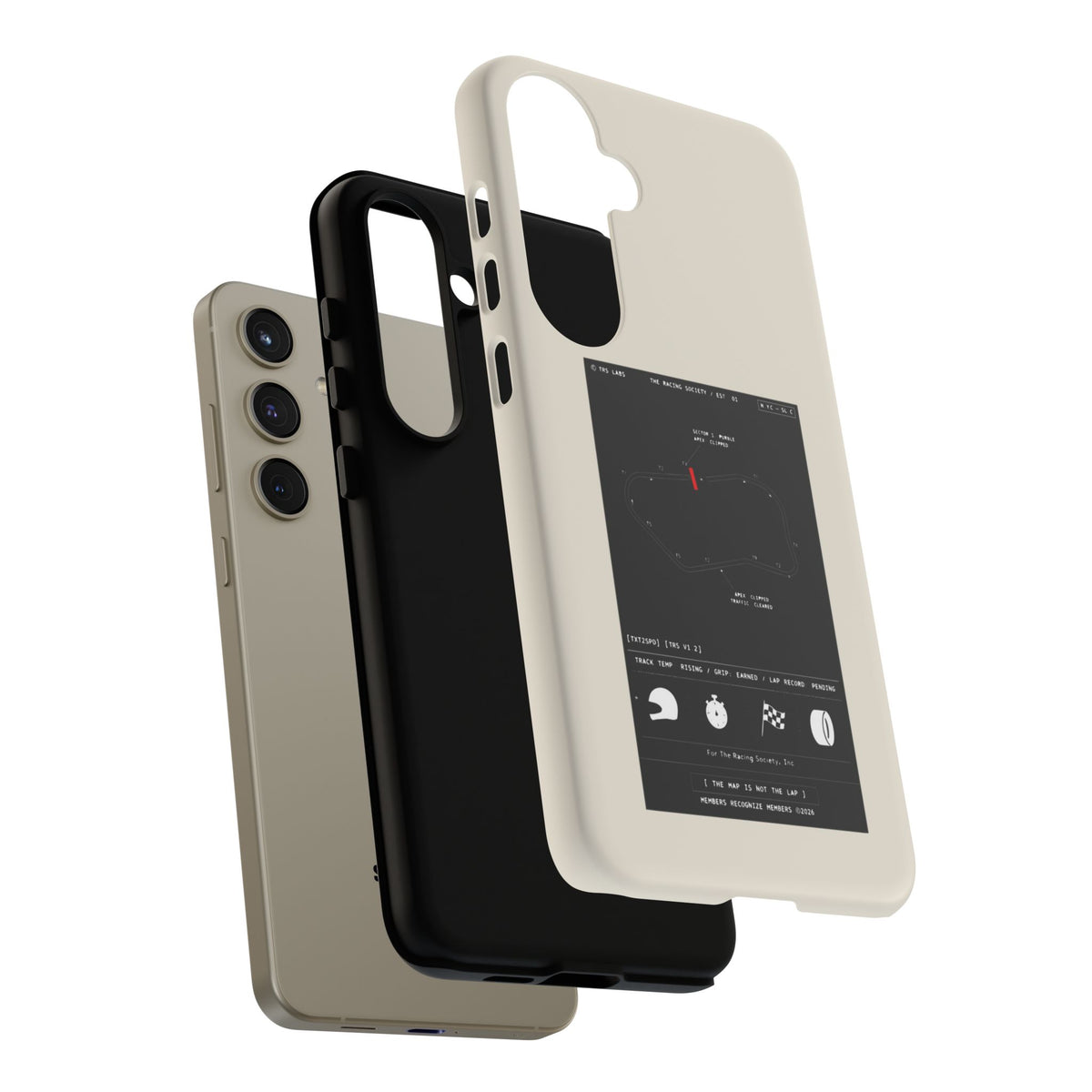 The Map Is Not The Lap — Samsung Galaxy Tough Case