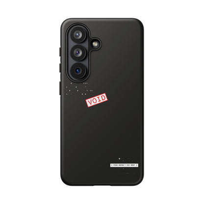 Fear Doesn't Pay Rent — Samsung Galaxy Tough Case