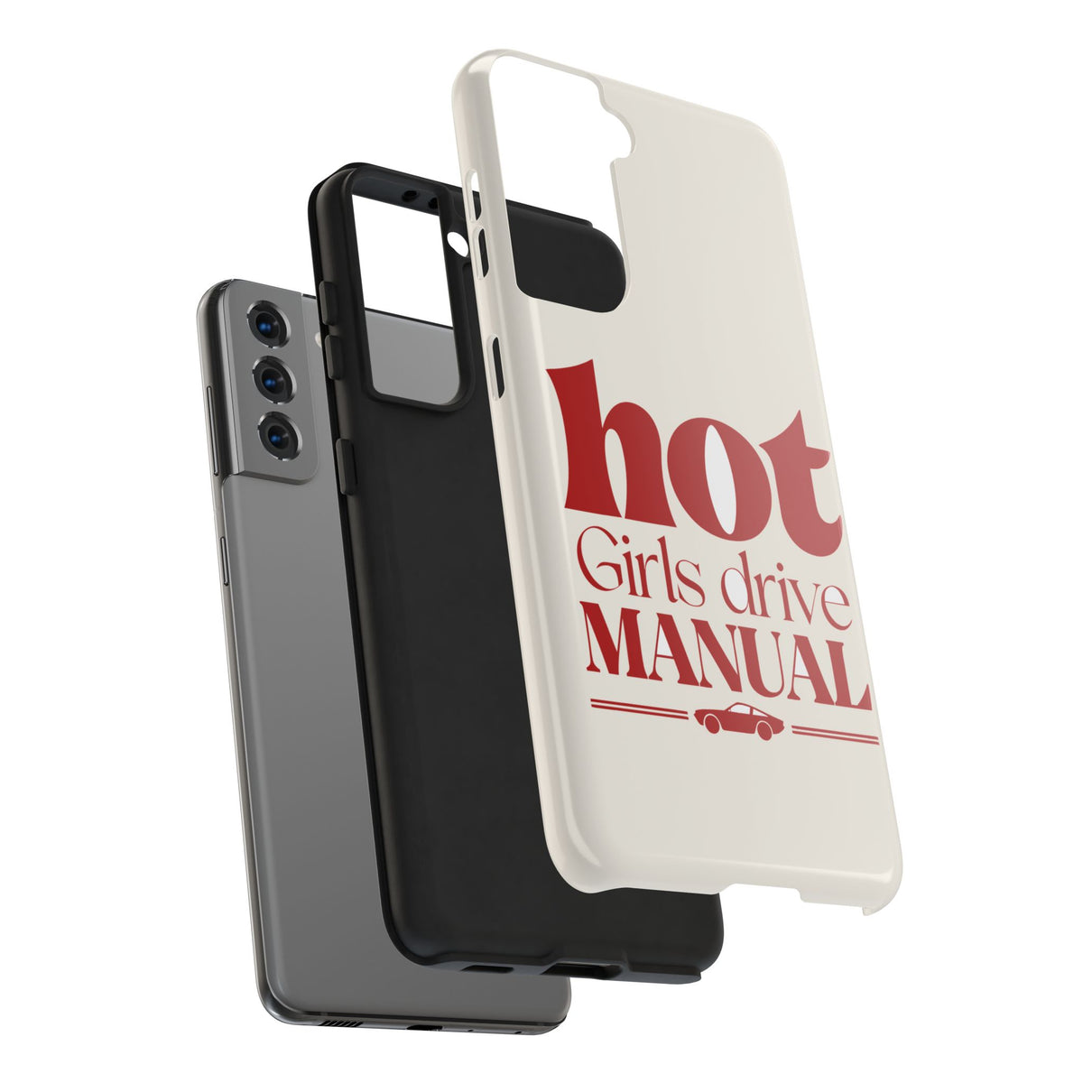 Hot Girls Drive Manual — iPhone Tough Case
