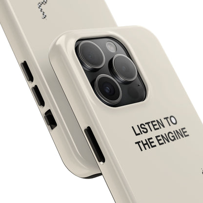 Listen To The Engine, Not The News — iPhone Tough Case