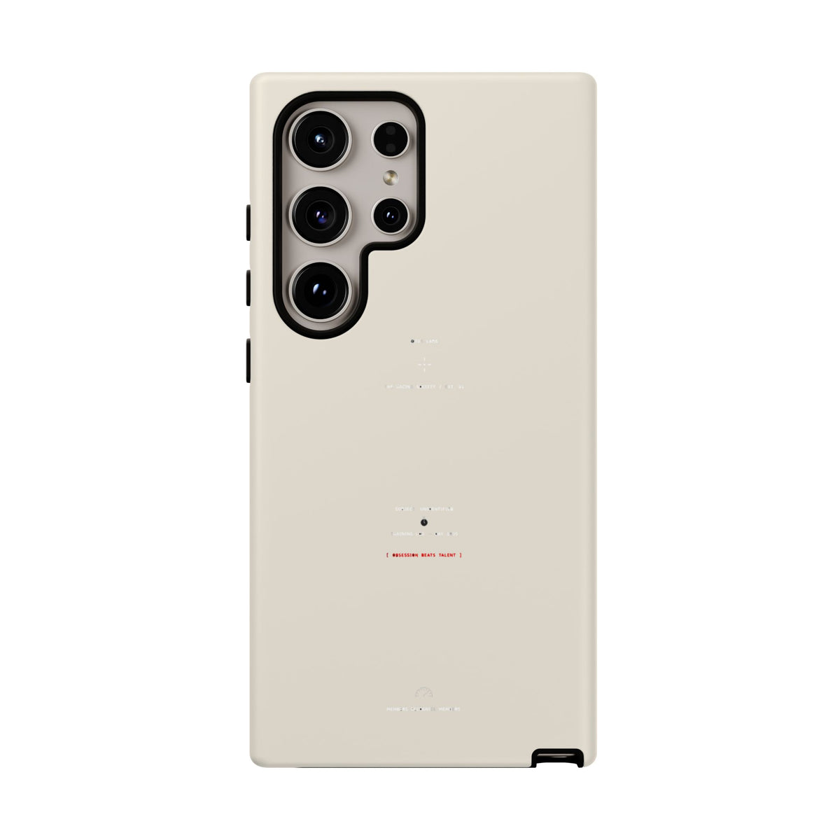 Obsession Has A Spine — Samsung Galaxy Tough Case