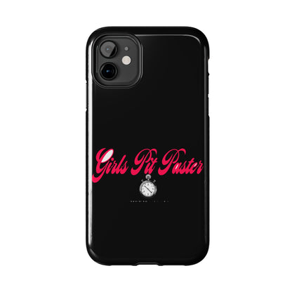 Girls Pit Faster Stopwatch — iPhone Tough Case