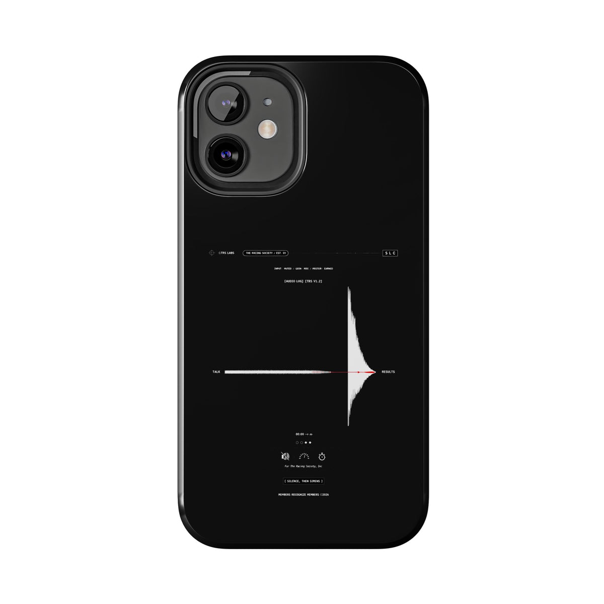 Silence, Then Sirens — iPhone Tough Case