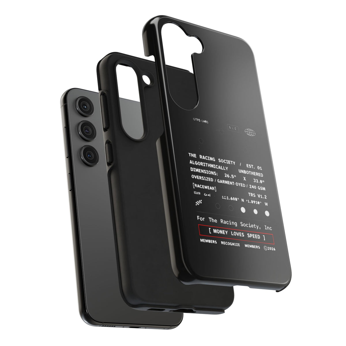 Money Loves Speed Spec — iPhone Tough Case