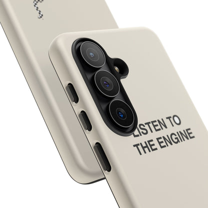 Listen To The Engine, Not The News — Samsung Galaxy Tough Case