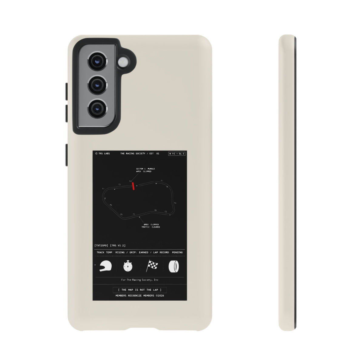 The Map Is Not The Lap — Samsung Galaxy Tough Case