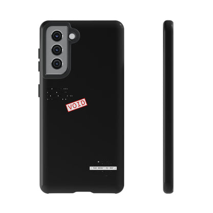 Fear Doesn't Pay Rent — Samsung Galaxy Tough Case