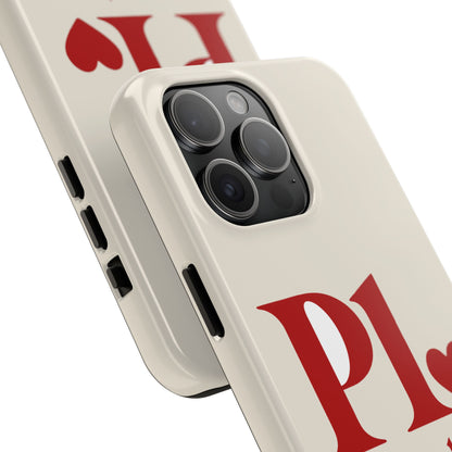 P1 In His Phone — iPhone Tough Case