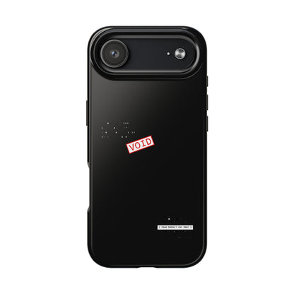 Fear Doesn't Pay Rent — iPhone Tough Case