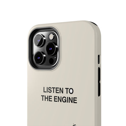Listen To The Engine, Not The News — iPhone Tough Case