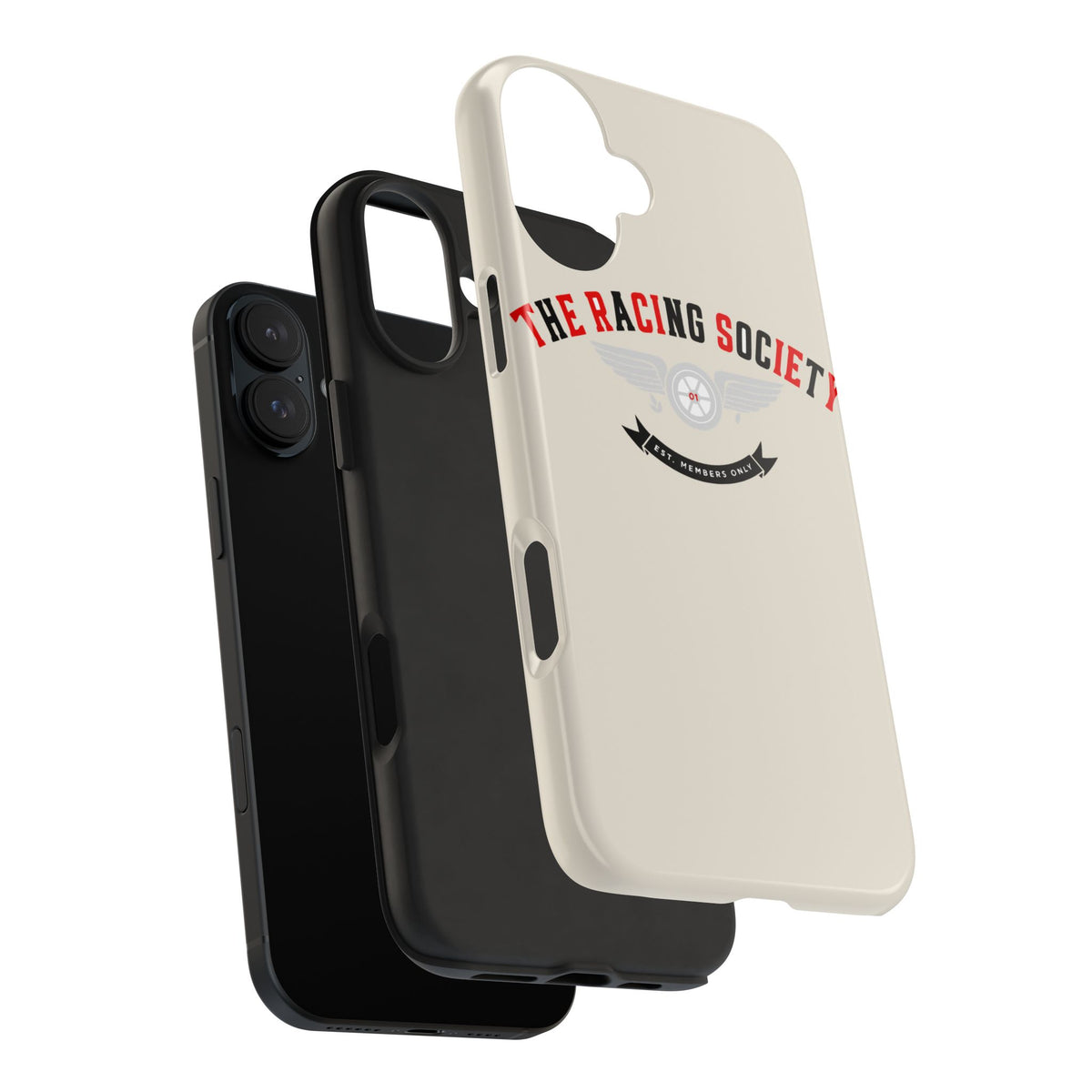 Racing Society Crest — iPhone Tough Case
