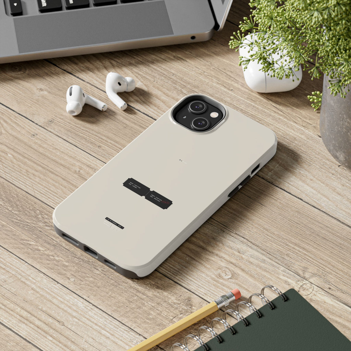Bet On Yourself. Twice. — iPhone Tough Case