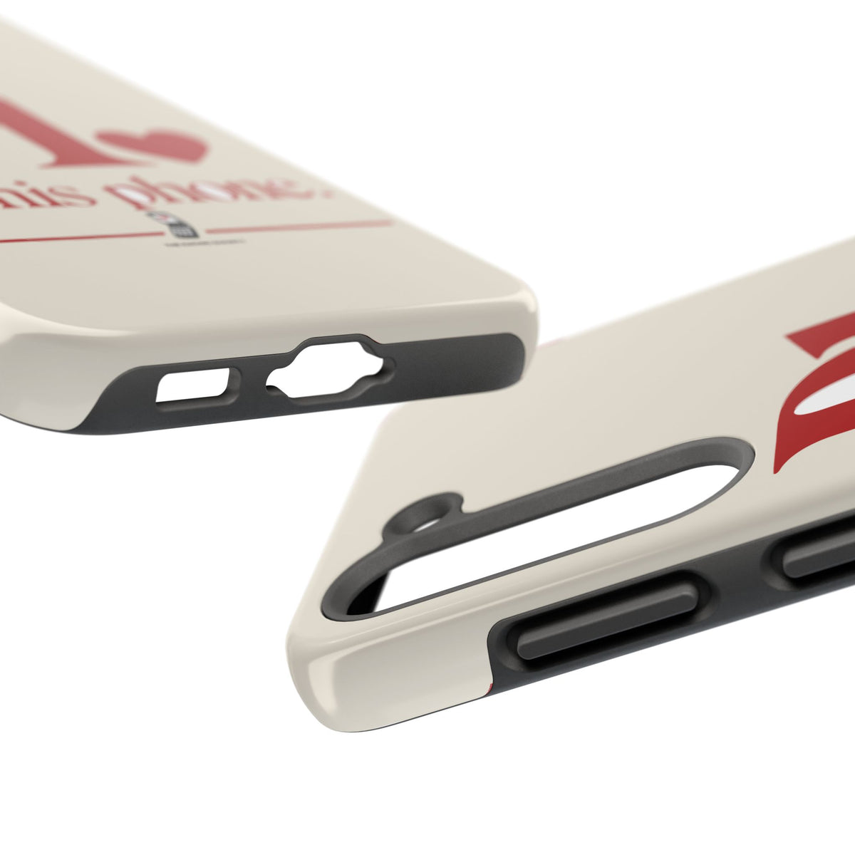P1 In His Phone — iPhone Tough Case