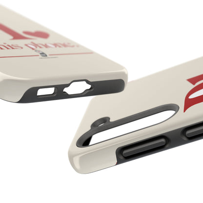 P1 In His Phone — iPhone Tough Case