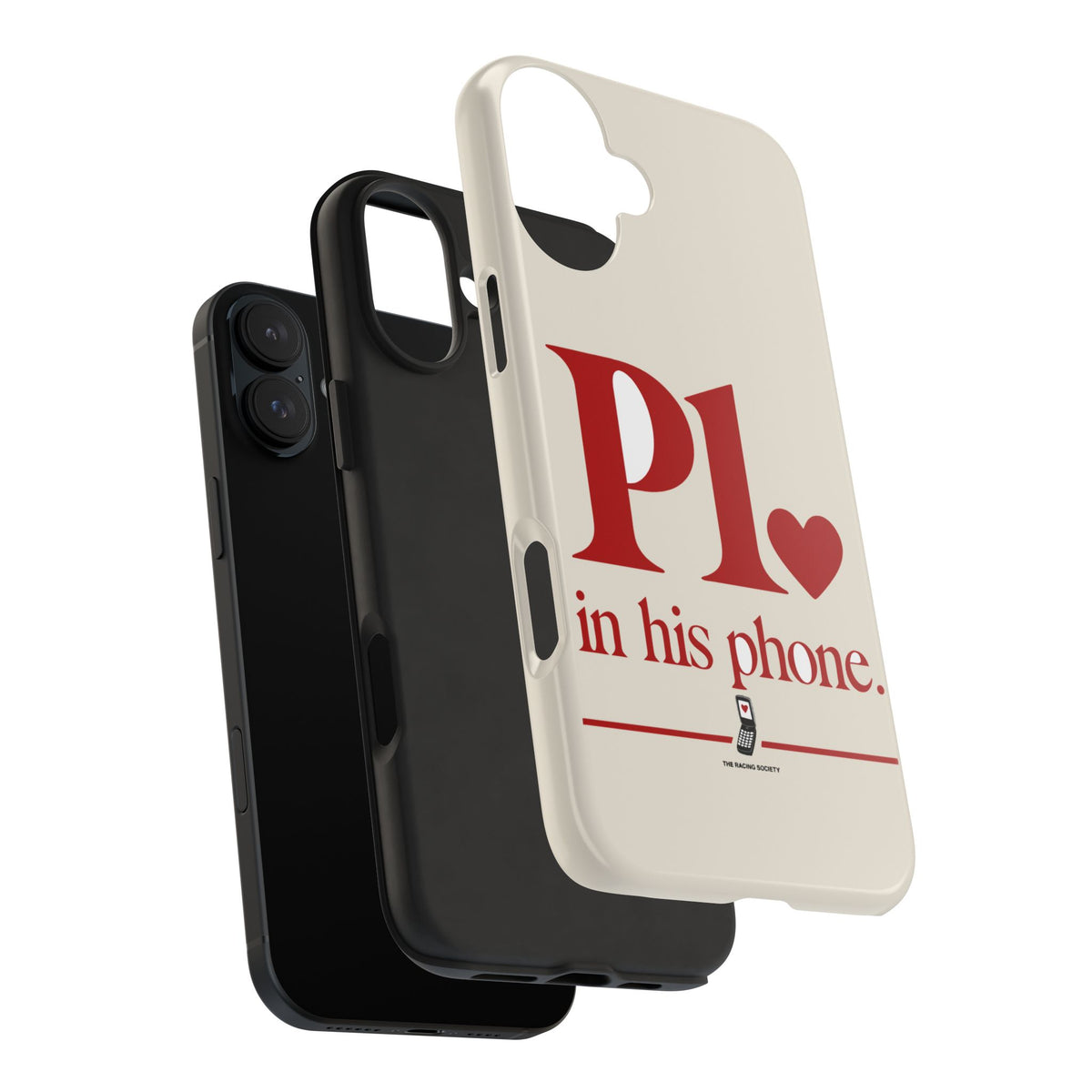 P1 In His Phone — iPhone Tough Case