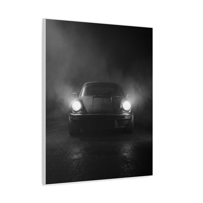 Fog Lights car canvas wall art — canvas in office, The Racing Society