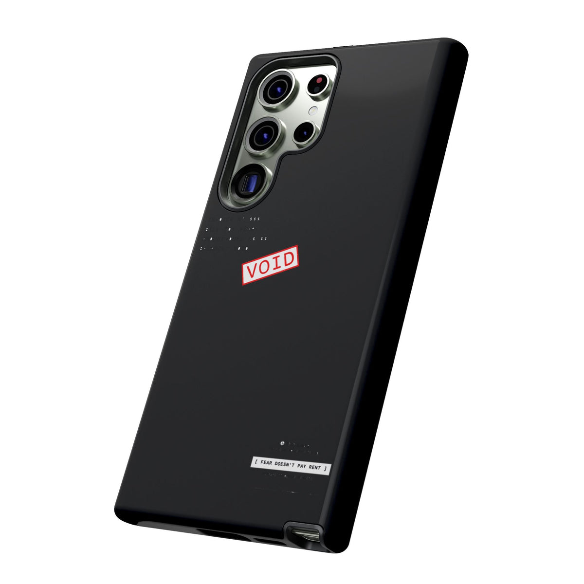 Fear Doesn't Pay Rent — Samsung Galaxy Tough Case
