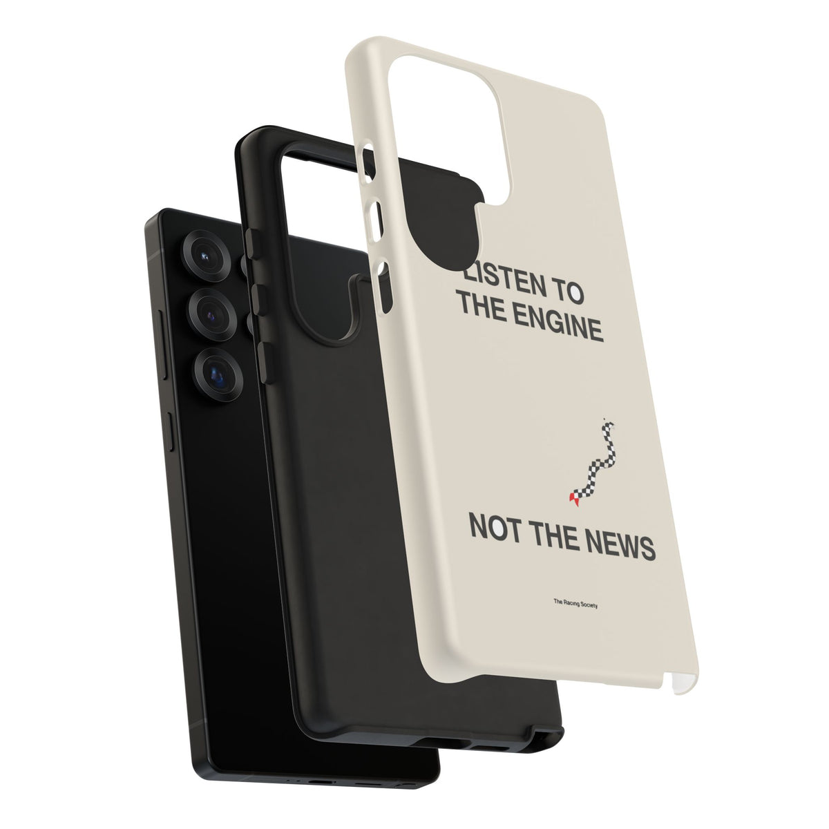 Listen To The Engine, Not The News — Samsung Galaxy Tough Case