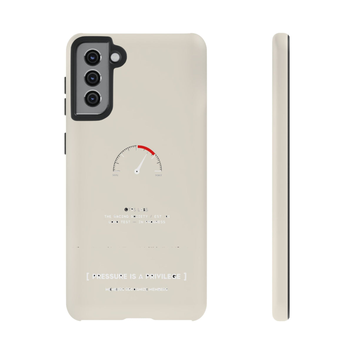 Pressure Is A Privilege — Samsung Galaxy Tough Case