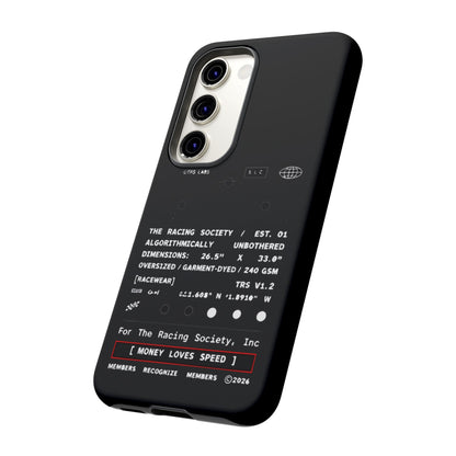 Money Loves Speed Spec — Samsung Galaxy Tough Case