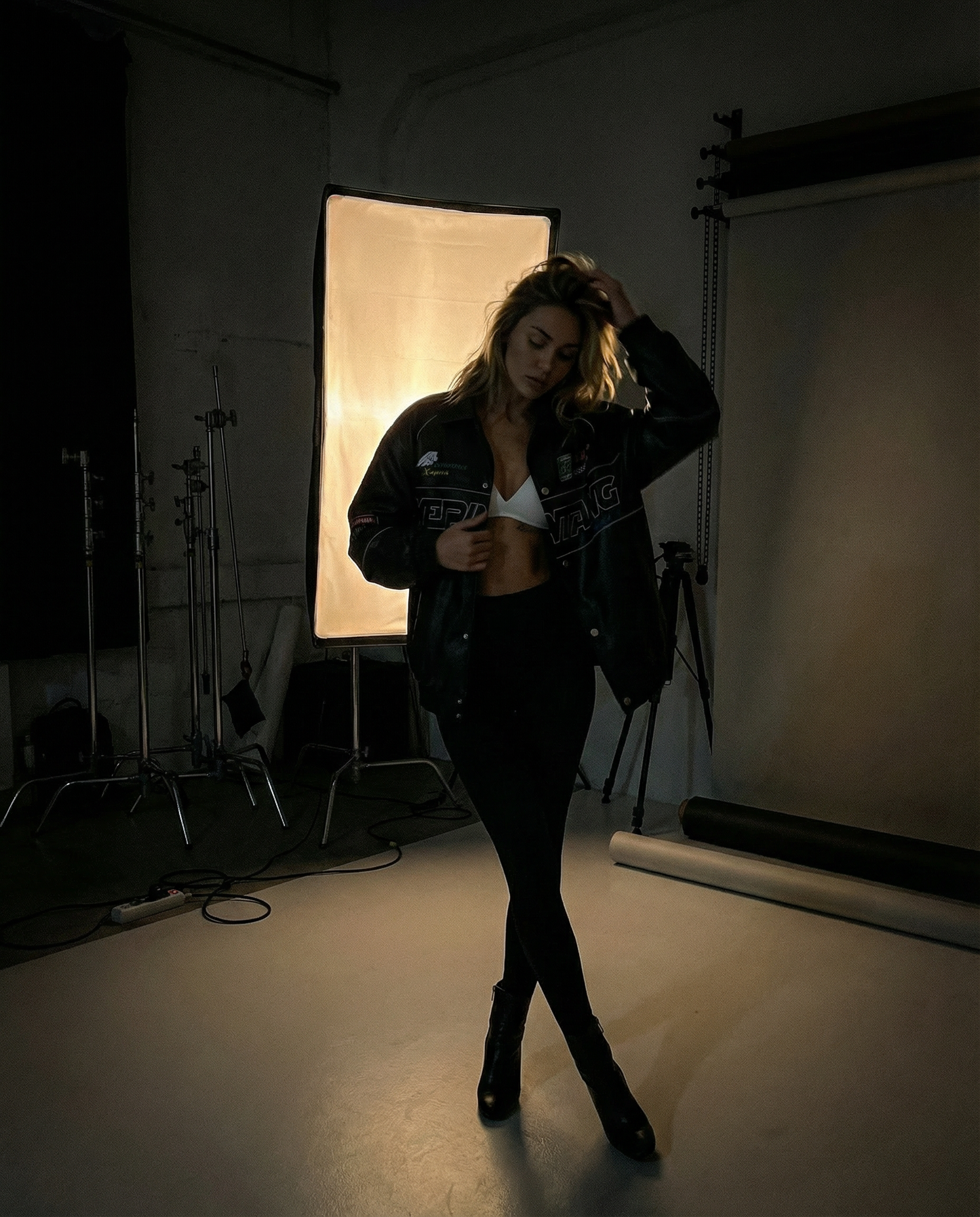 Racing Mepintang Jacket