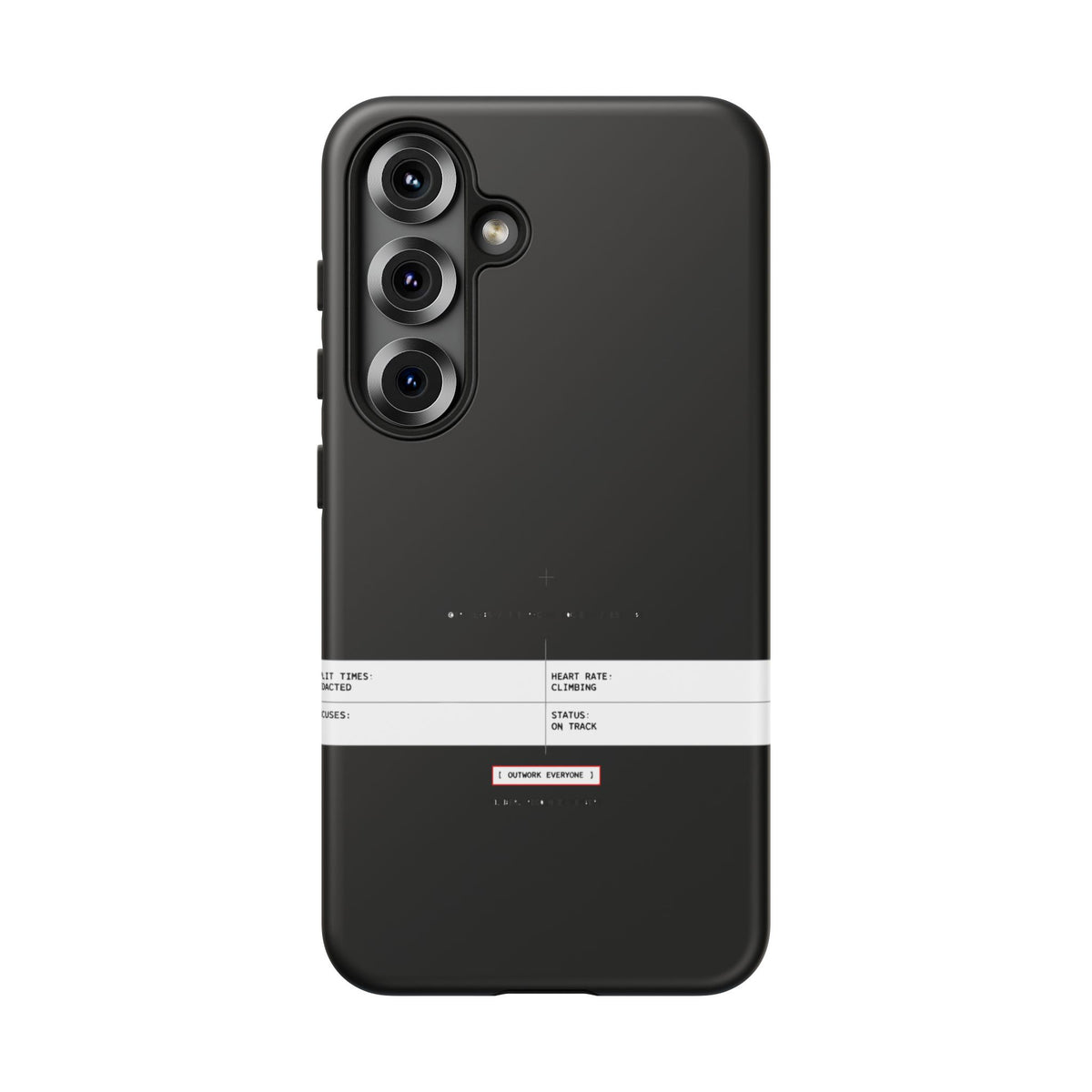 Split Times Redacted — Samsung Galaxy Tough Case
