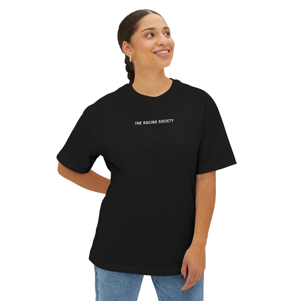 Fear Doesn't Pay Rent — Oversized Boxy Tee