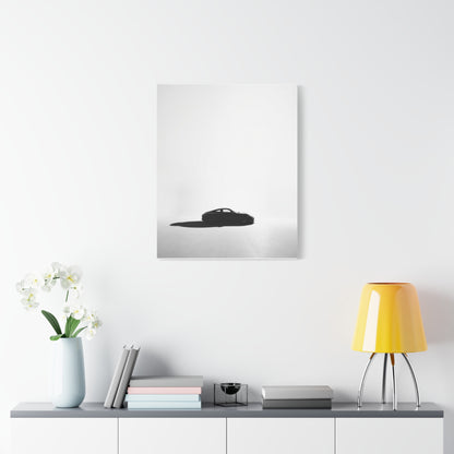 White Room car canvas wall art — canvas close-up, The Racing Society