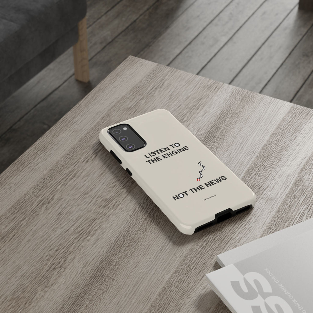 Listen To The Engine, Not The News — Samsung Galaxy Tough Case