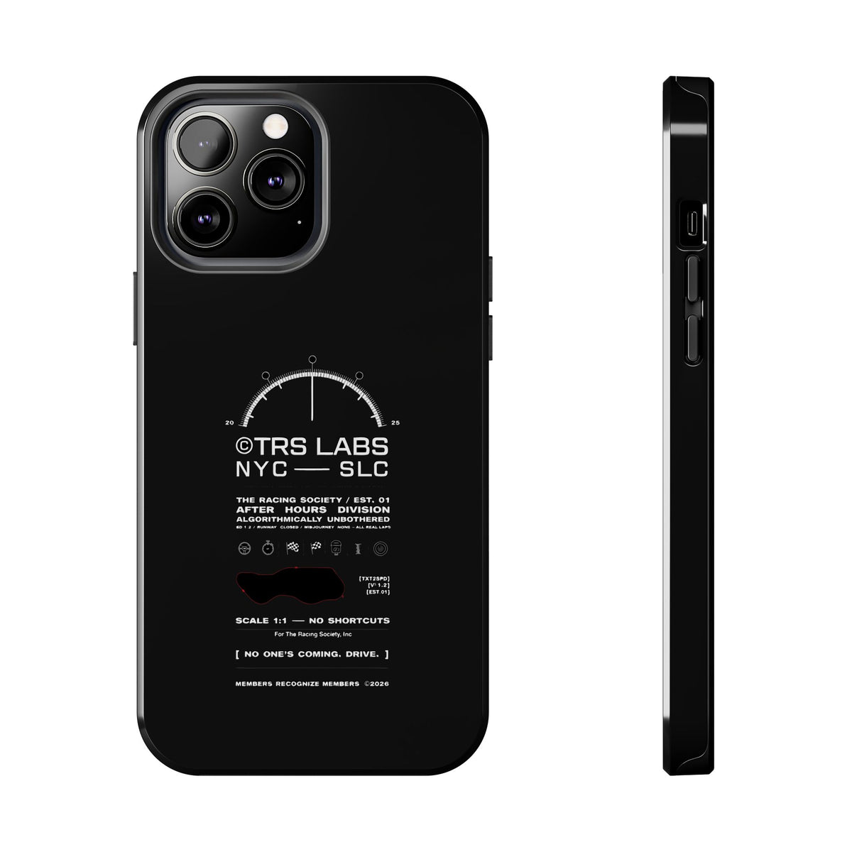 No One's Coming. Drive. — iPhone Tough Case