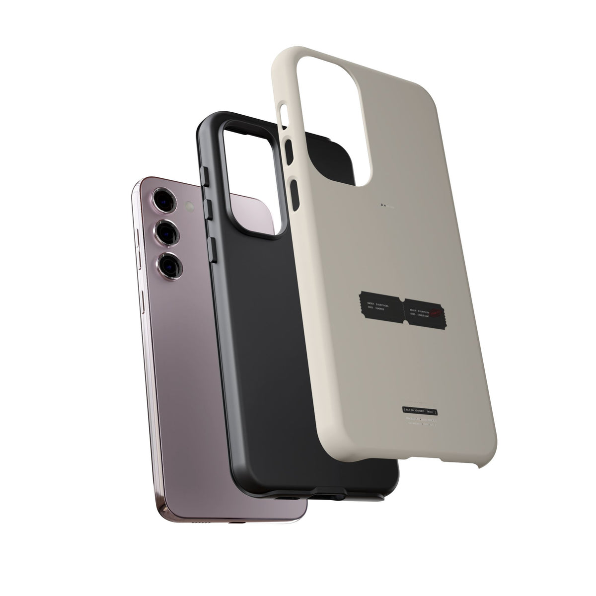 Bet On Yourself. Twice. — Samsung Galaxy Tough Case
