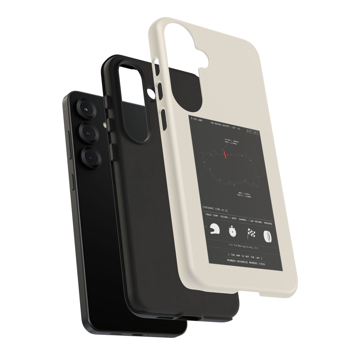 The Map Is Not The Lap — Samsung Galaxy Tough Case