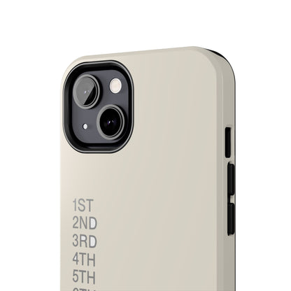 Reverse? Never. — iPhone Tough Case