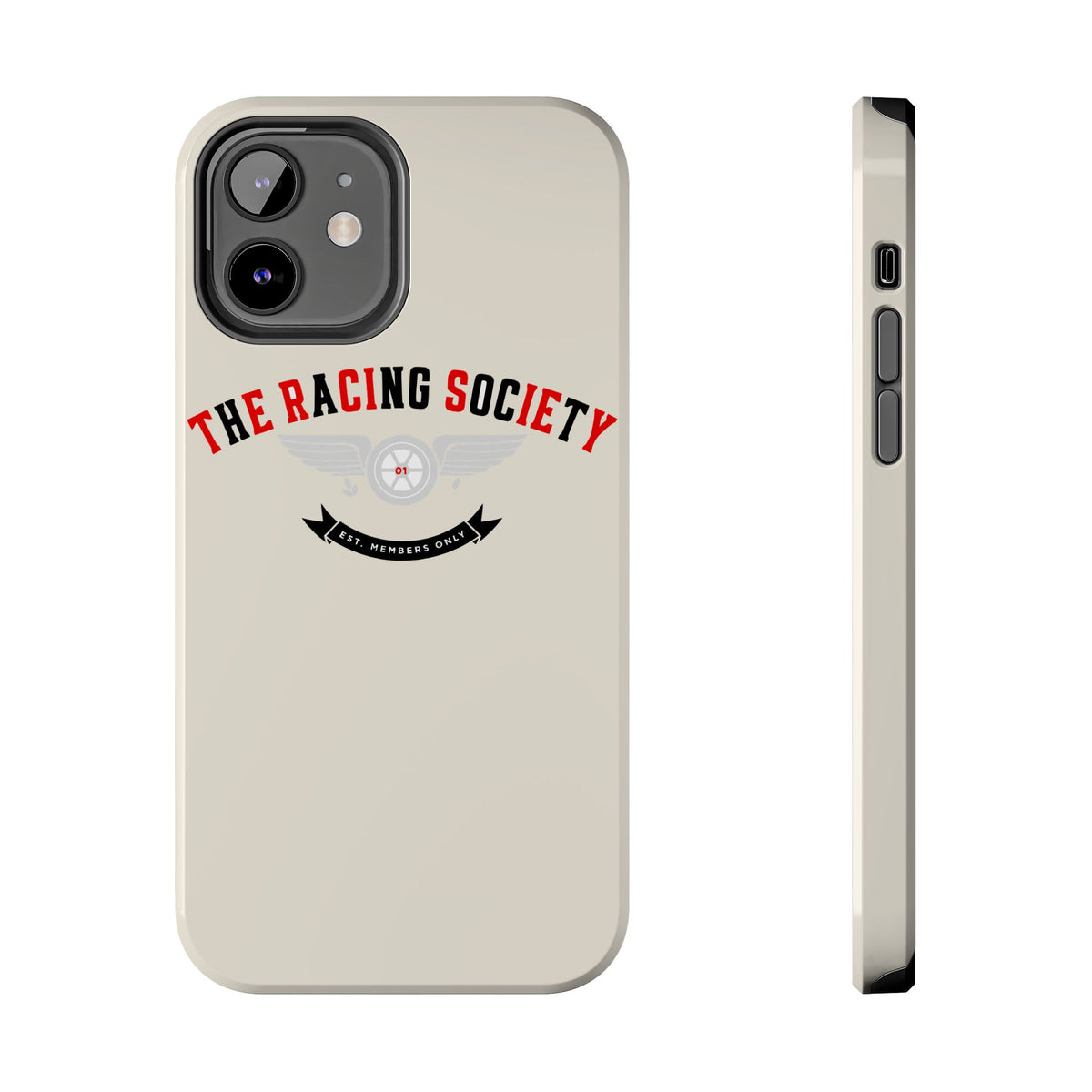 Racing Society Crest — iPhone Tough Case