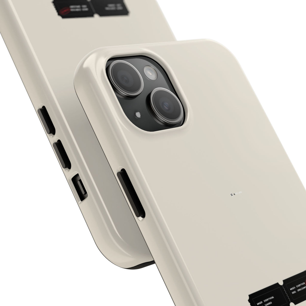 Bet On Yourself. Twice. — iPhone Tough Case