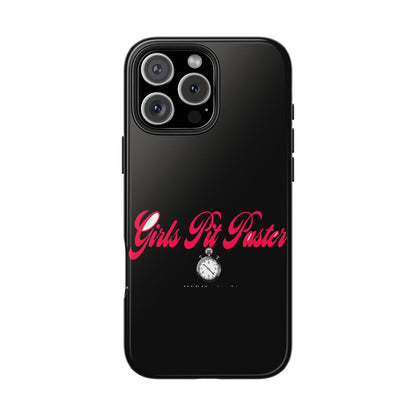 Girls Pit Faster Stopwatch — iPhone Tough Case