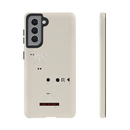 Rich Is Quiet Specimen — Samsung Galaxy Tough Case