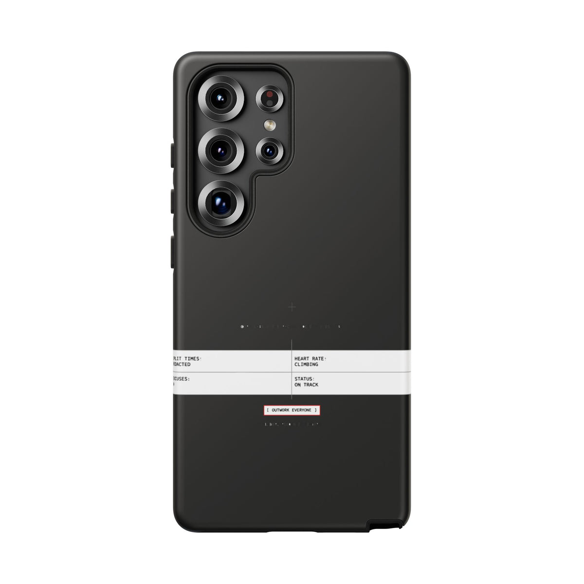 Split Times Redacted — Samsung Galaxy Tough Case