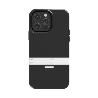 Split Times Redacted — iPhone Tough Case