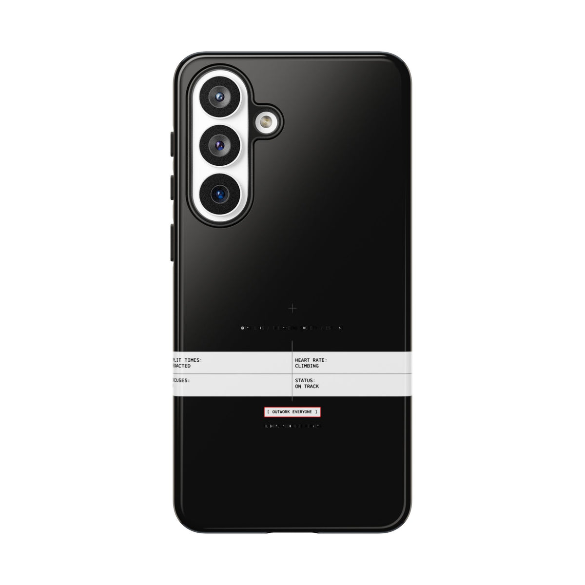 Split Times Redacted — Samsung Galaxy Tough Case