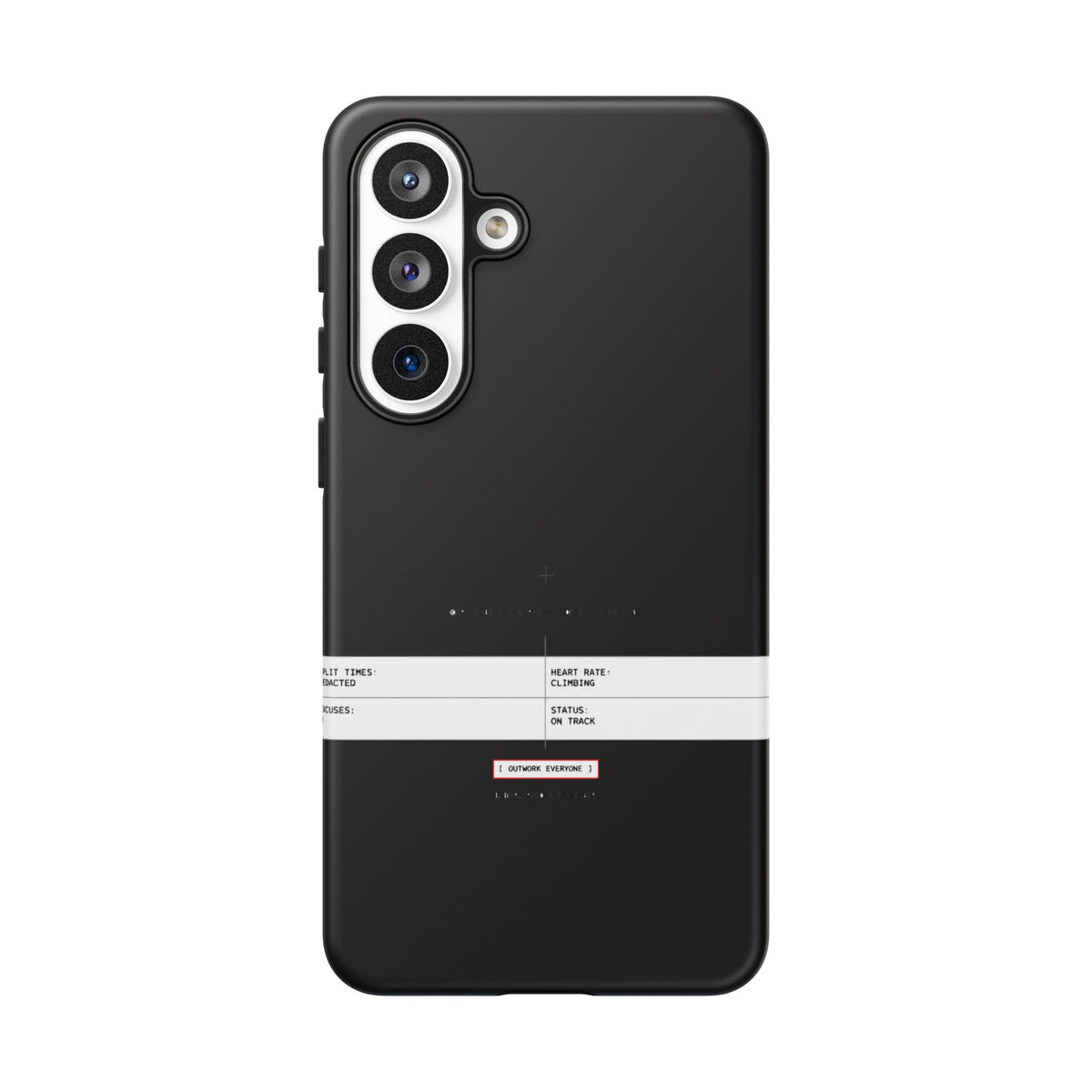 Split Times Redacted — Samsung Galaxy Tough Case