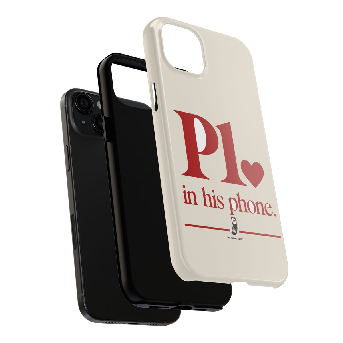 P1 In His Phone — iPhone Tough Case