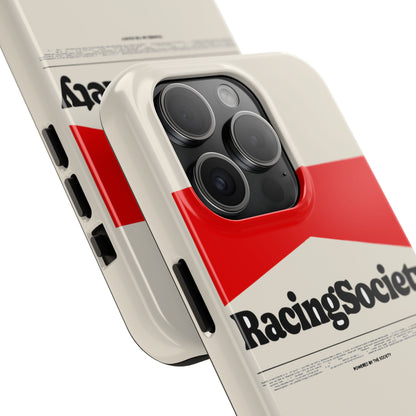 Racing Society Box Logo — iPhone Tough Case