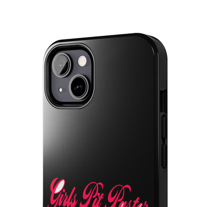 Girls Pit Faster Stopwatch — iPhone Tough Case