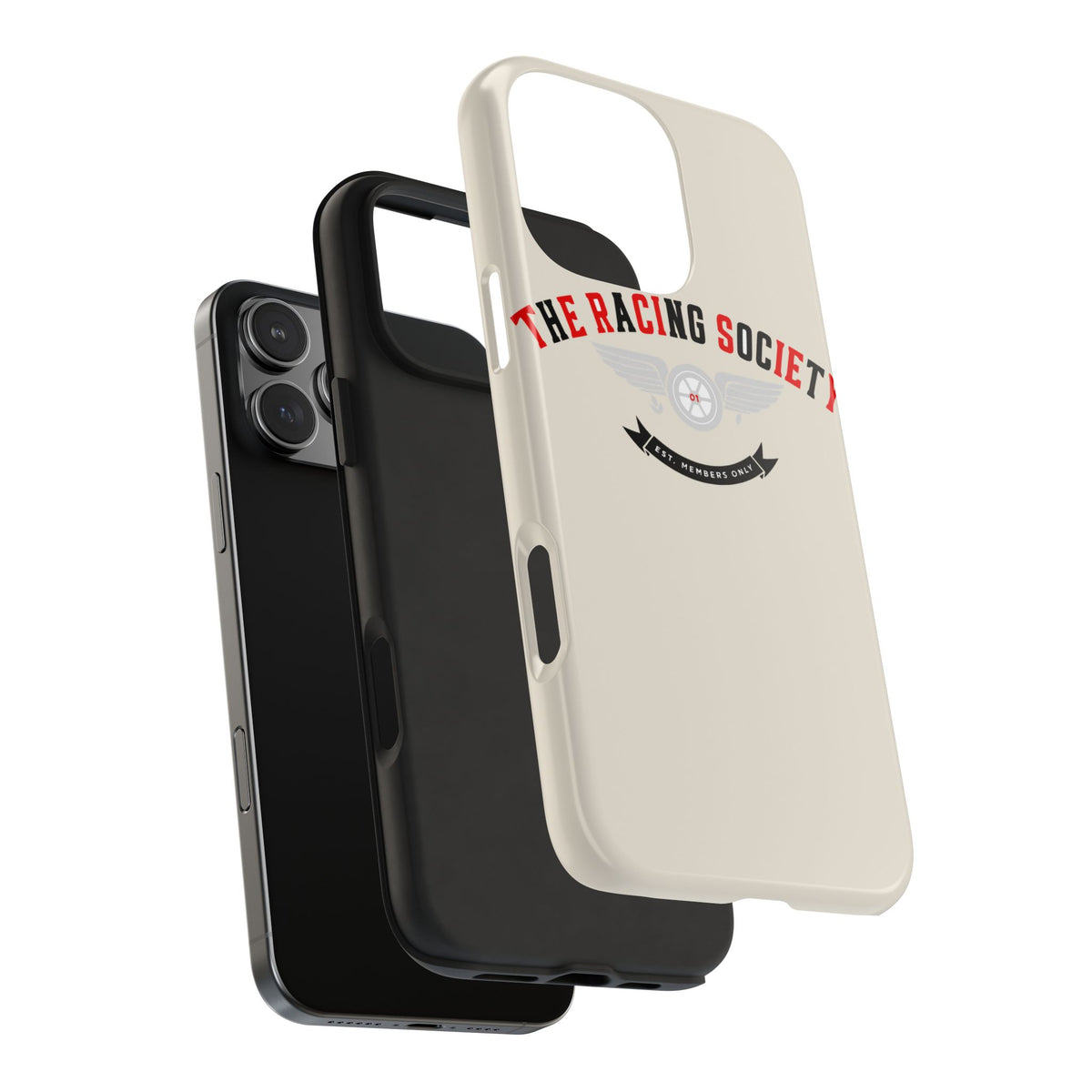 Racing Society Crest — iPhone Tough Case