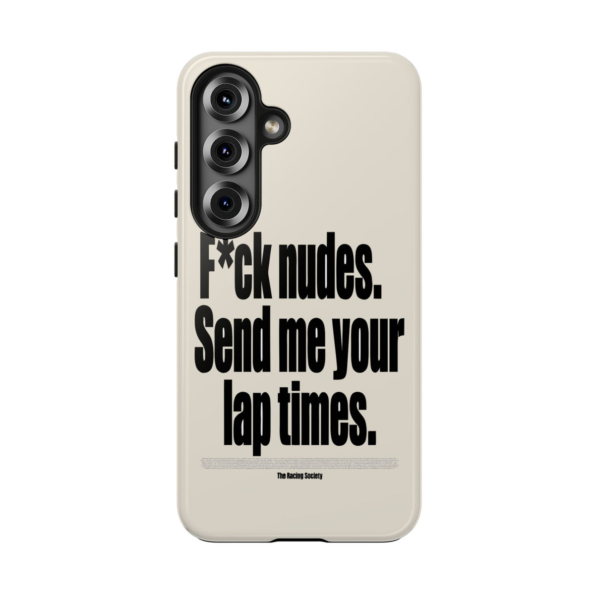 Send Me Your Lap Times — iPhone Tough Case